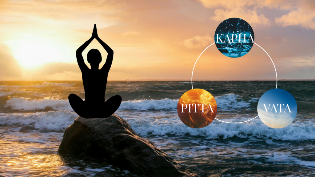 Vata, Pitta and Kapha dosha balance in the body