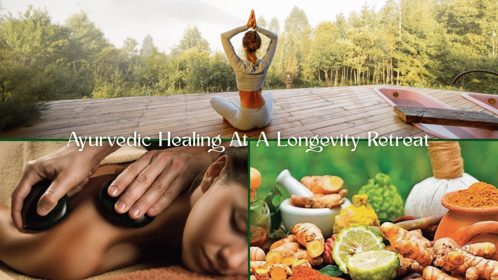 Ayurvedic therapies, Yoga and Panchakarma at a Longevity Retreat in India